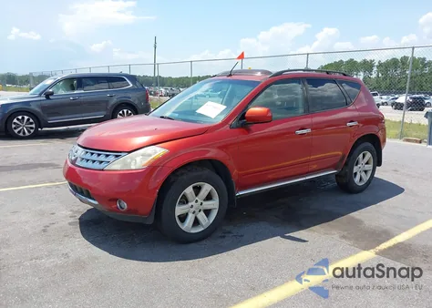 2007 Nissan Murano Sl из США, поврежденный, VIN JN8AZ08T97W507791